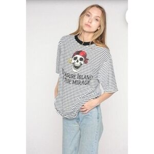 Treasure Island Las Vegas Pirate Stripe Shirt Size L